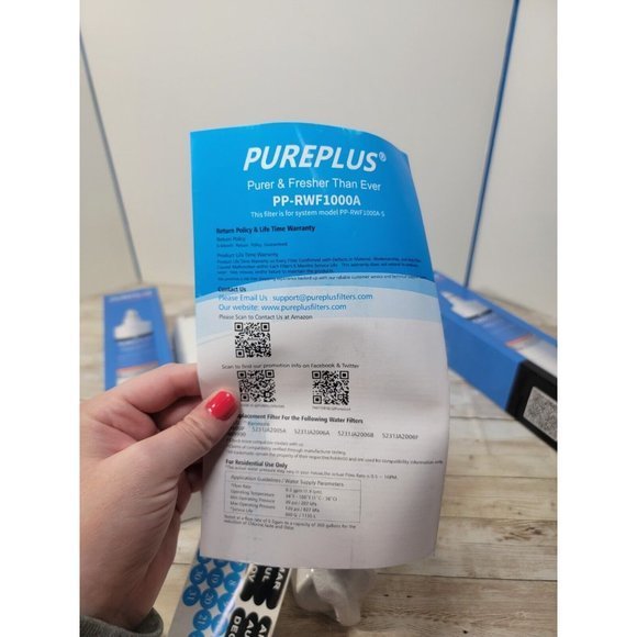 LG or Kenmore Refrigerator Water Filter - Pureplus PP-RWF1000A - Picture 15 of 15